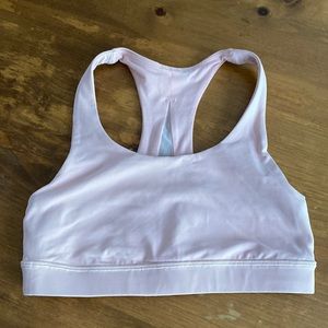 Lululemon muted pink bra top